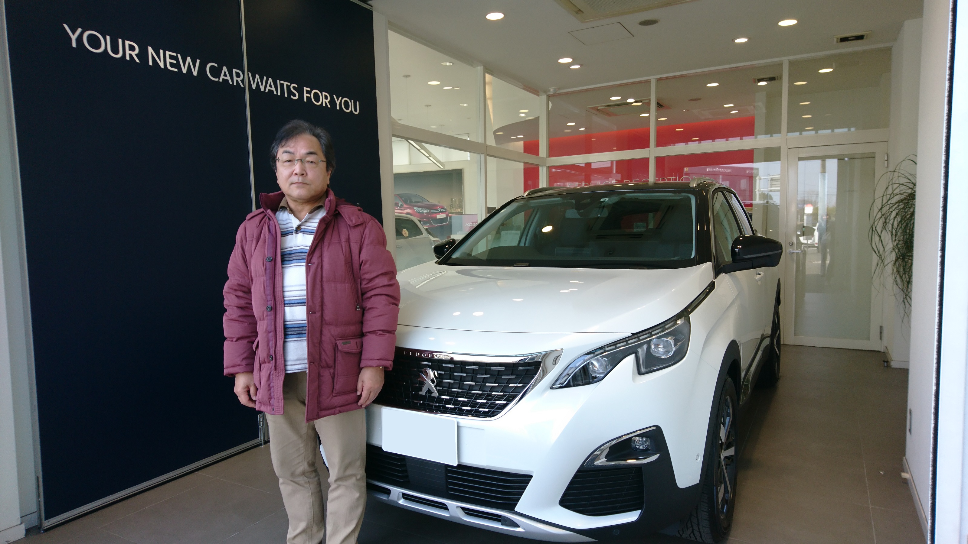 New 3008 BlueHDi Special Editionご納車！