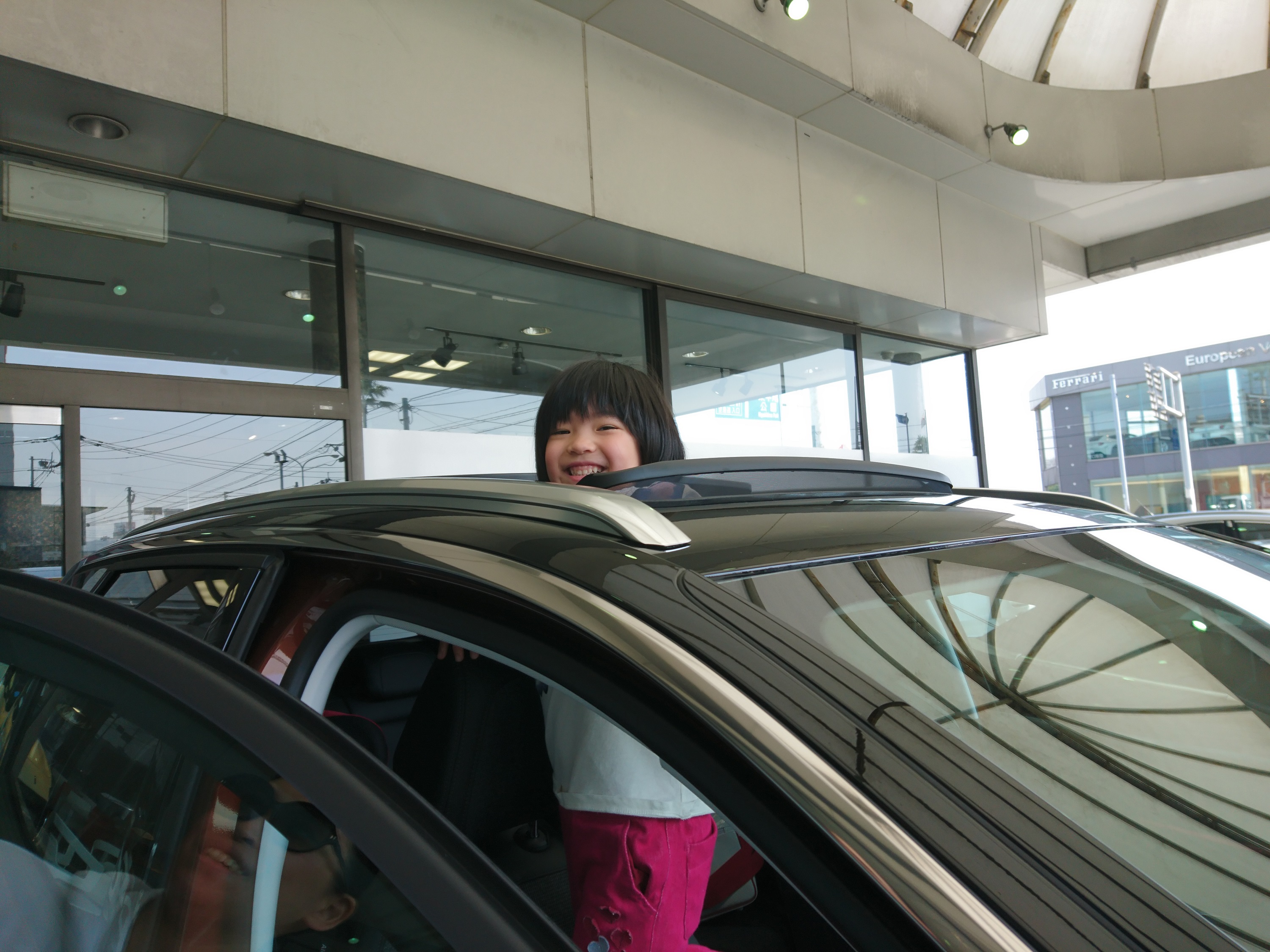 お子様はメタリックコッパーがご希望でございます（祝！納車！）