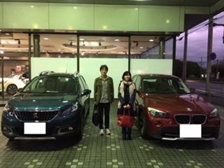 本日、ご納車させていただきました。