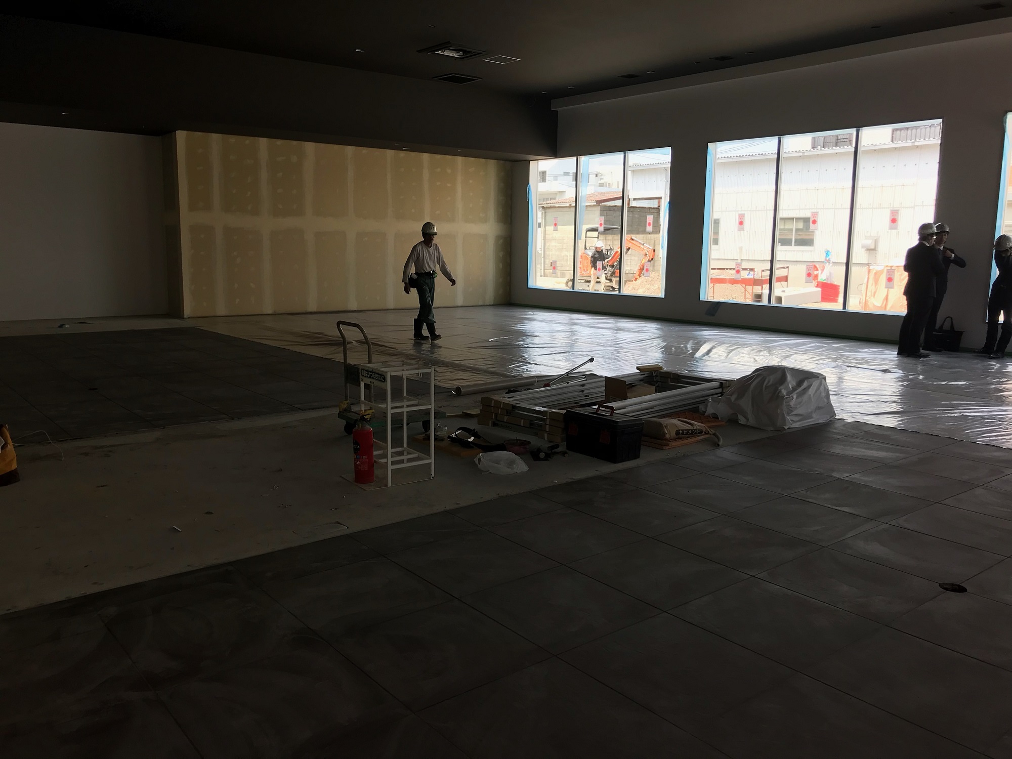 新店舗工事進捗