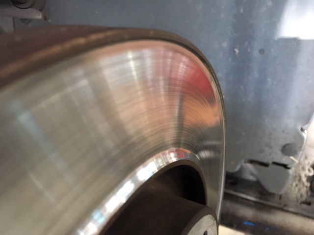 ブレーキディスク交換