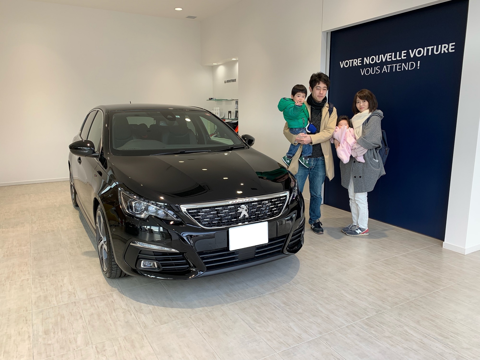 ３０８ＧＴ　ＢｌｕｅＨＤｉ納車致しました。