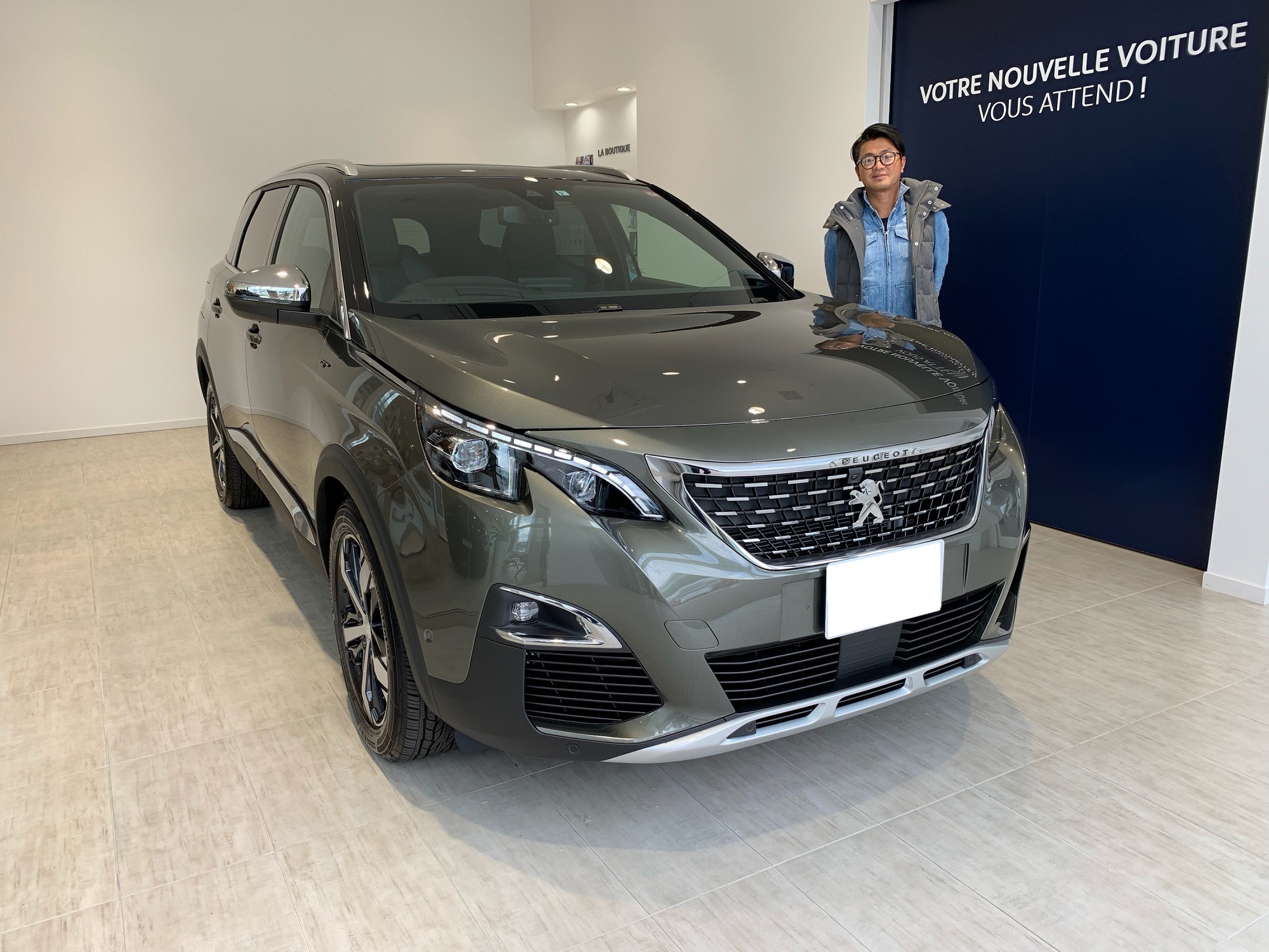 ５００８ＧＴ　ＢｌｕｅＨＤⅰを納車致しました。
