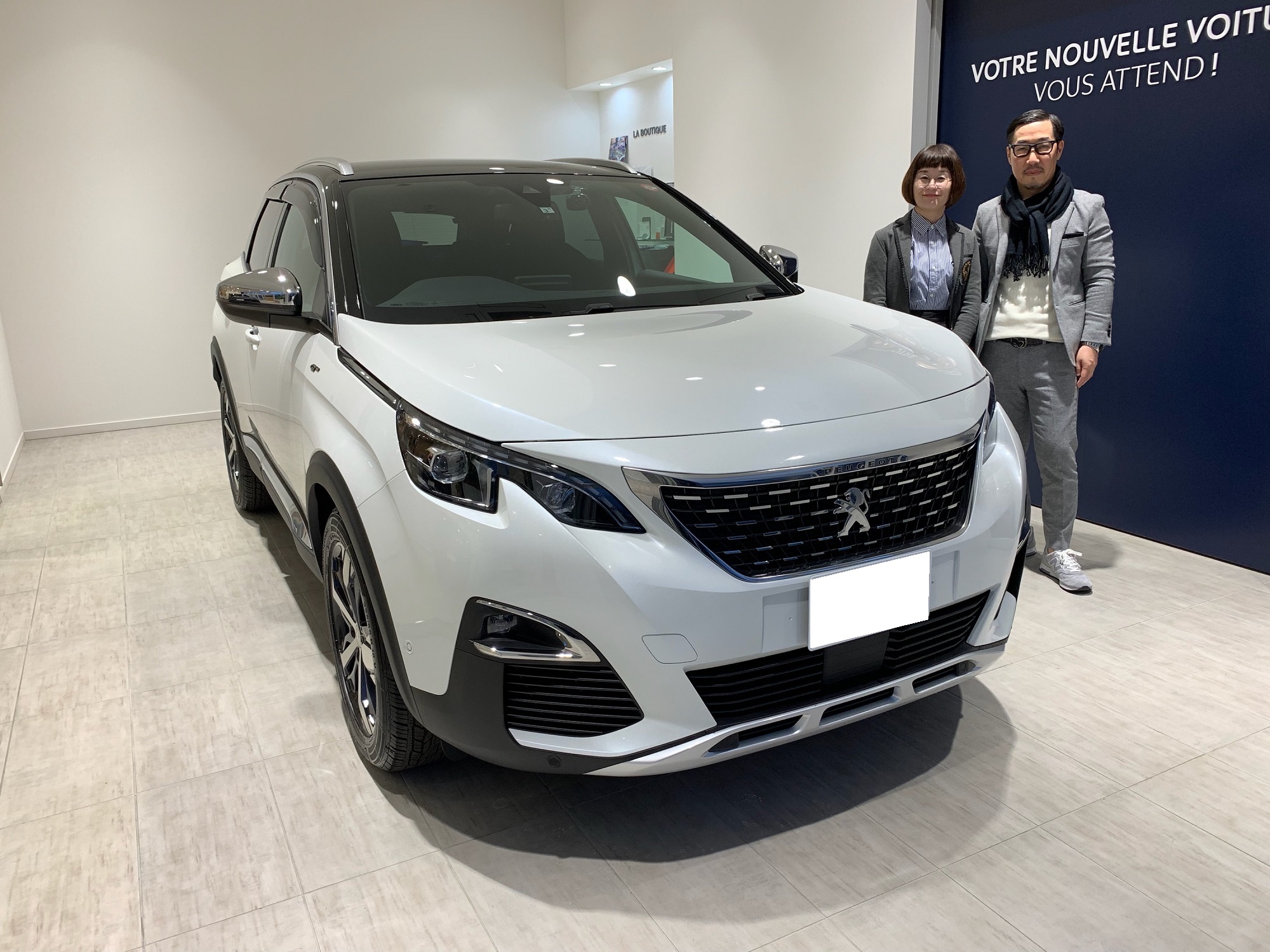 ３００８ＧＴ　ＢｌｕｅＨＤⅰ納車致しました。