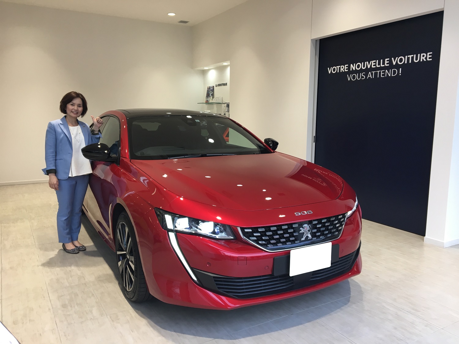 508 GT BlueHDi フルパッケージご納車です！