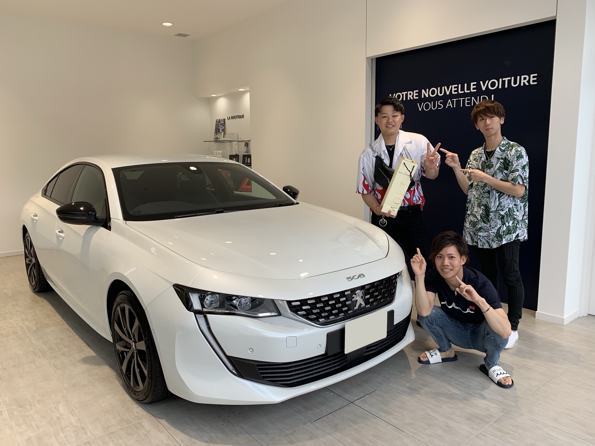 New 508 納車いたしました！