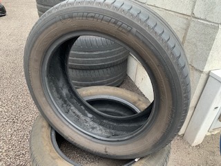 タイヤがパンクしました