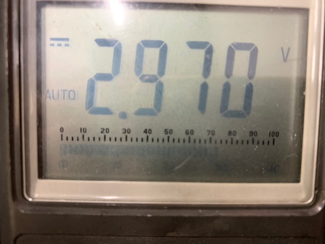 ディスプレイにメッセージ