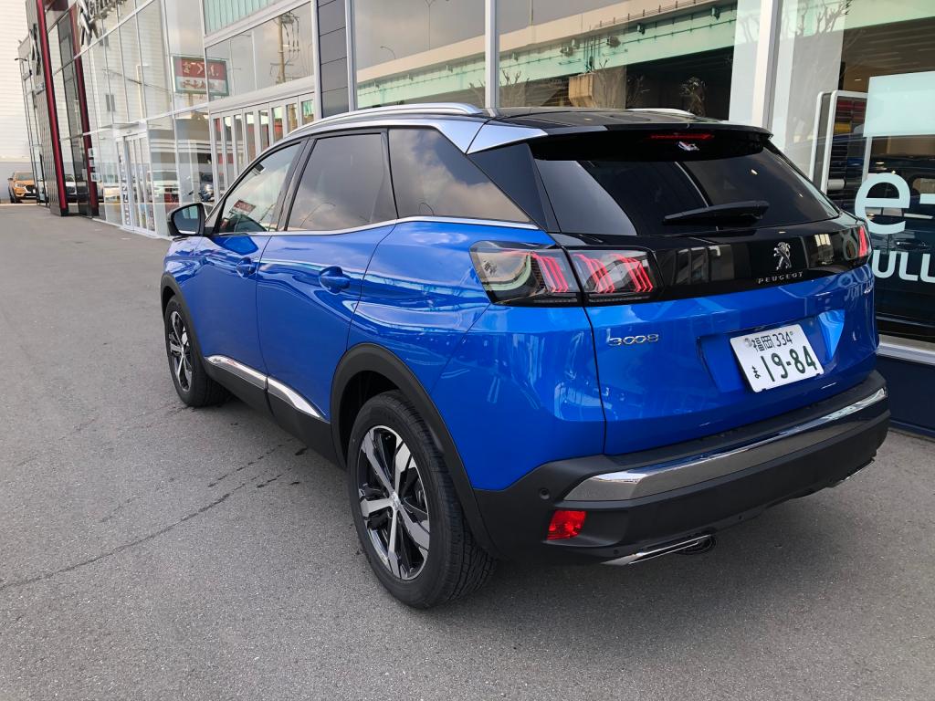 NEW PEUGEOT 3008　エクステリア