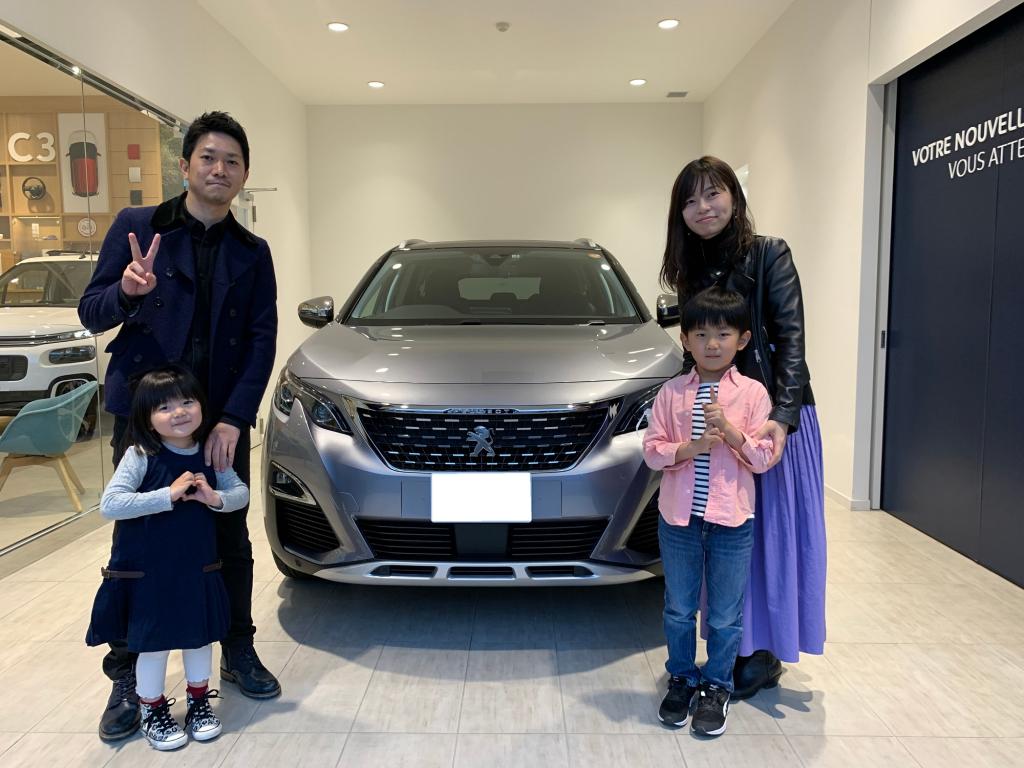 New 5008 CROSSCITY BlueHDi納車式