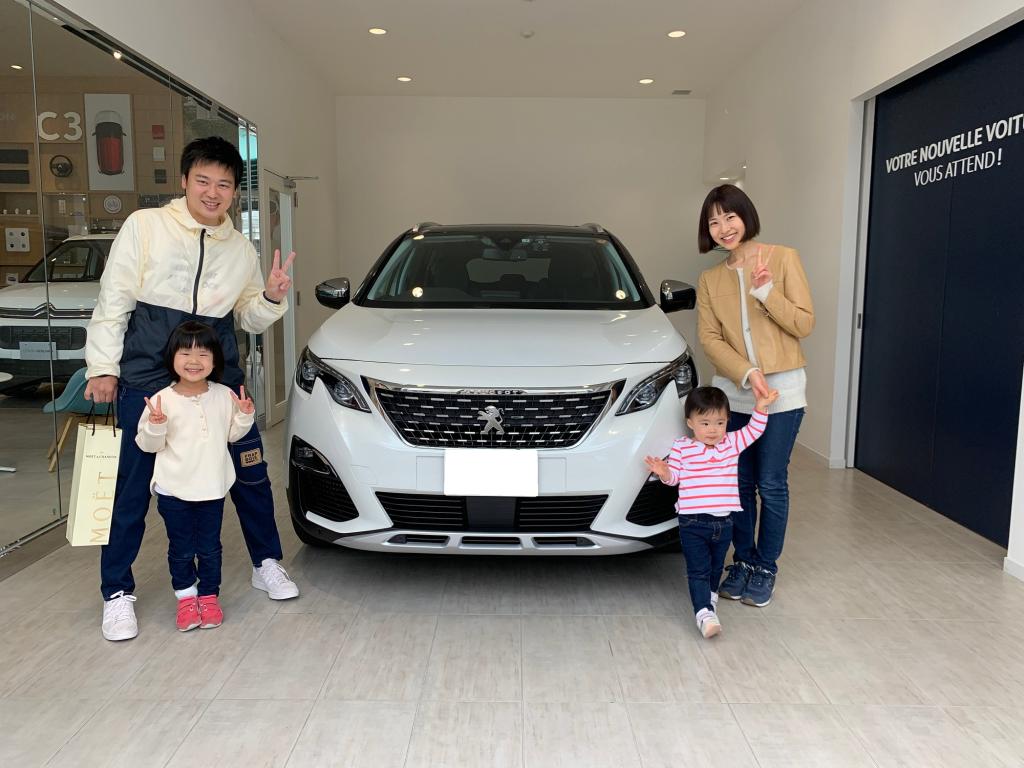 New 5008 CROSSCITY BlueHDi納車式