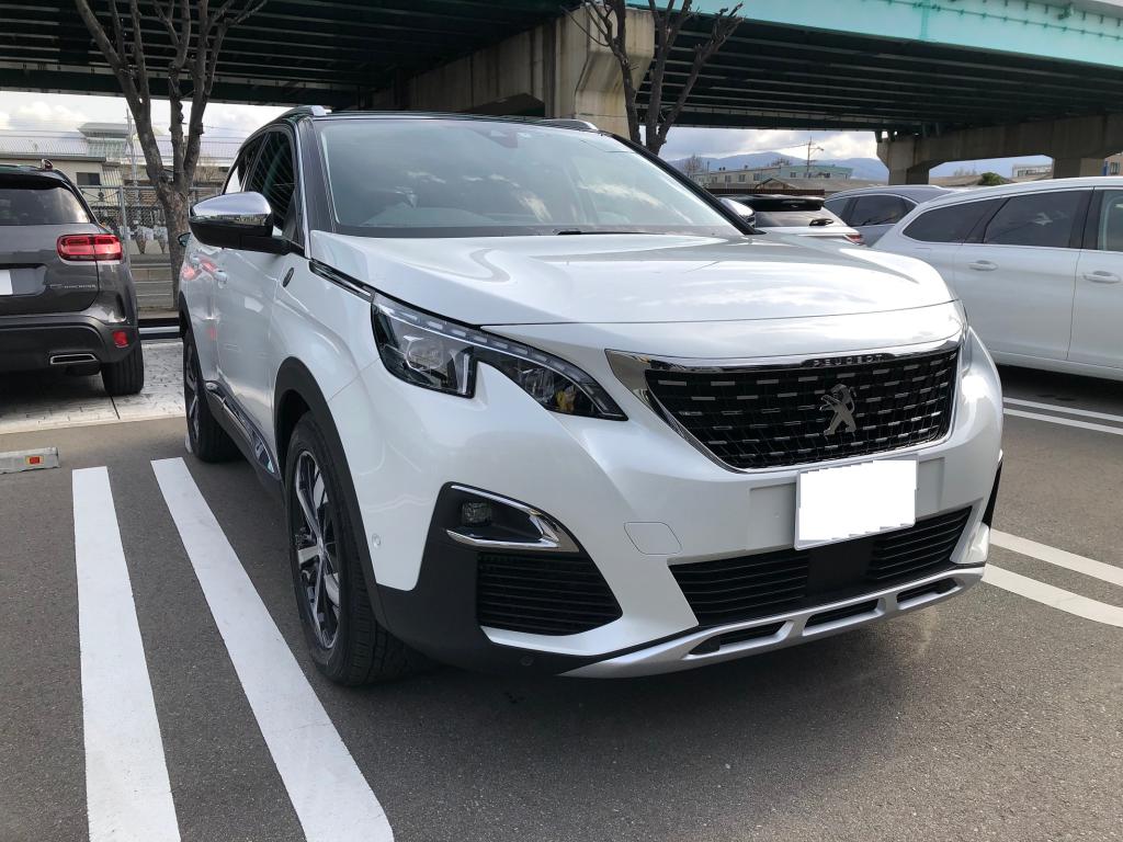PEUGEOT　3008　CROSSCITY BlueHDi　ご納車です。