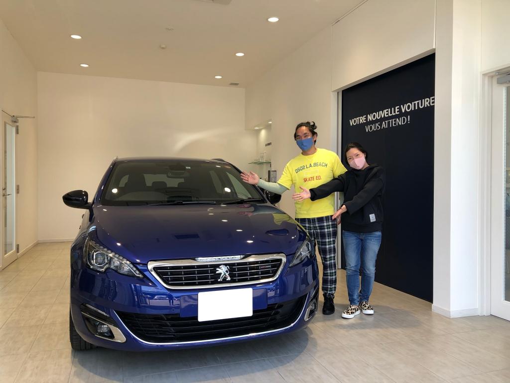 PEUGEOT　308SW GT Line　納車式