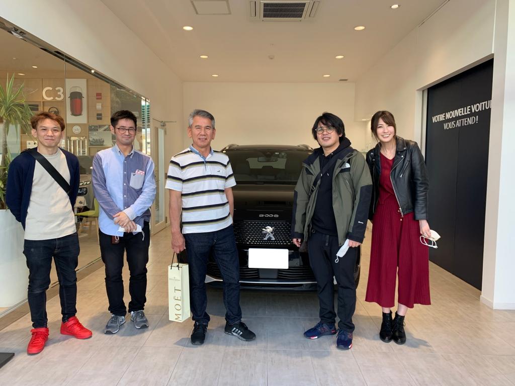 New 5008 GT BlueHDi納車式