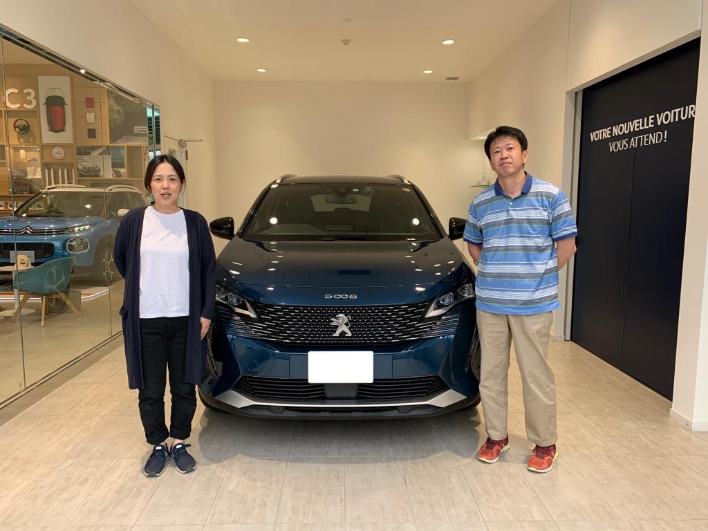 New 5008 GT BlueHDi納車式