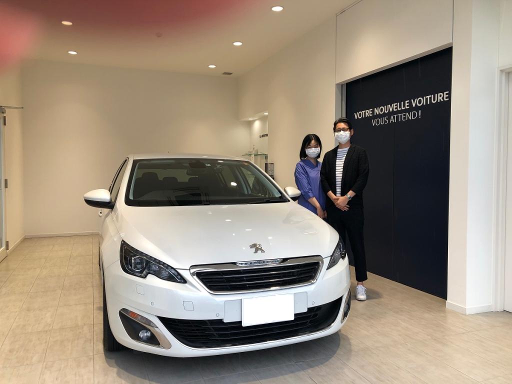 PEUGEOT　308　ご納車です。