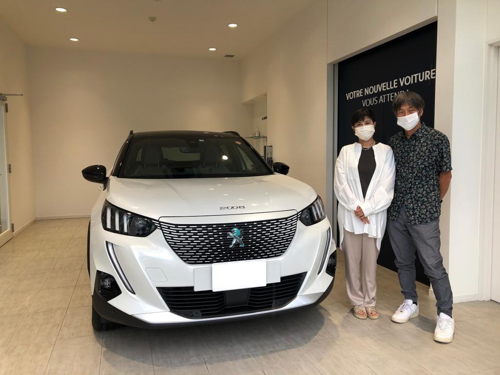 PEUGEOT　e2008　納車式。