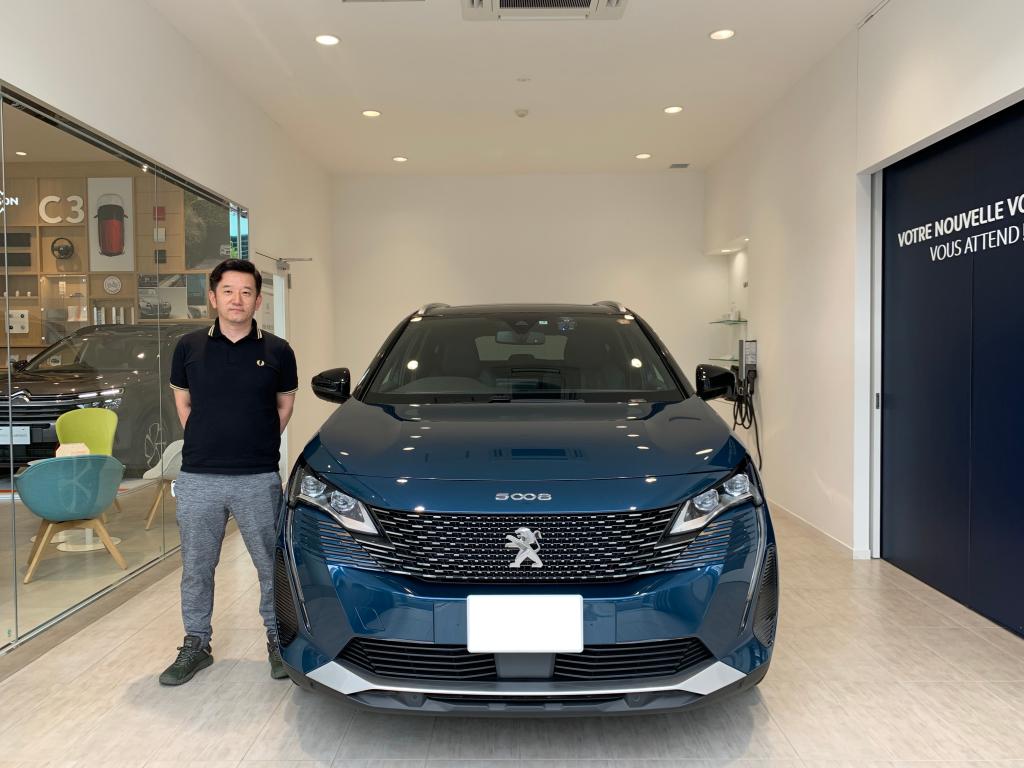 New 5008 GT BlueHDi　納車式