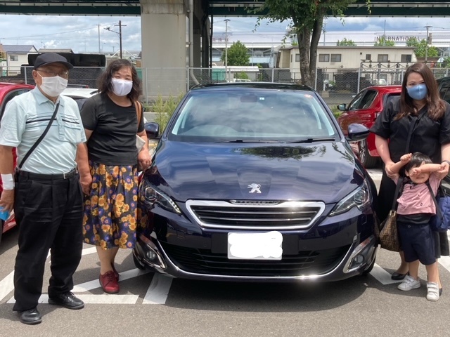 PEUGEOT　308　納車式