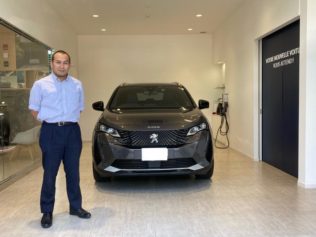 PEUGEOT　3008　納車式