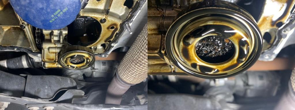 エンジン油圧が上がらない