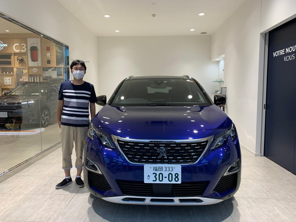 New 3008 GT Line BlueHDi 納車式