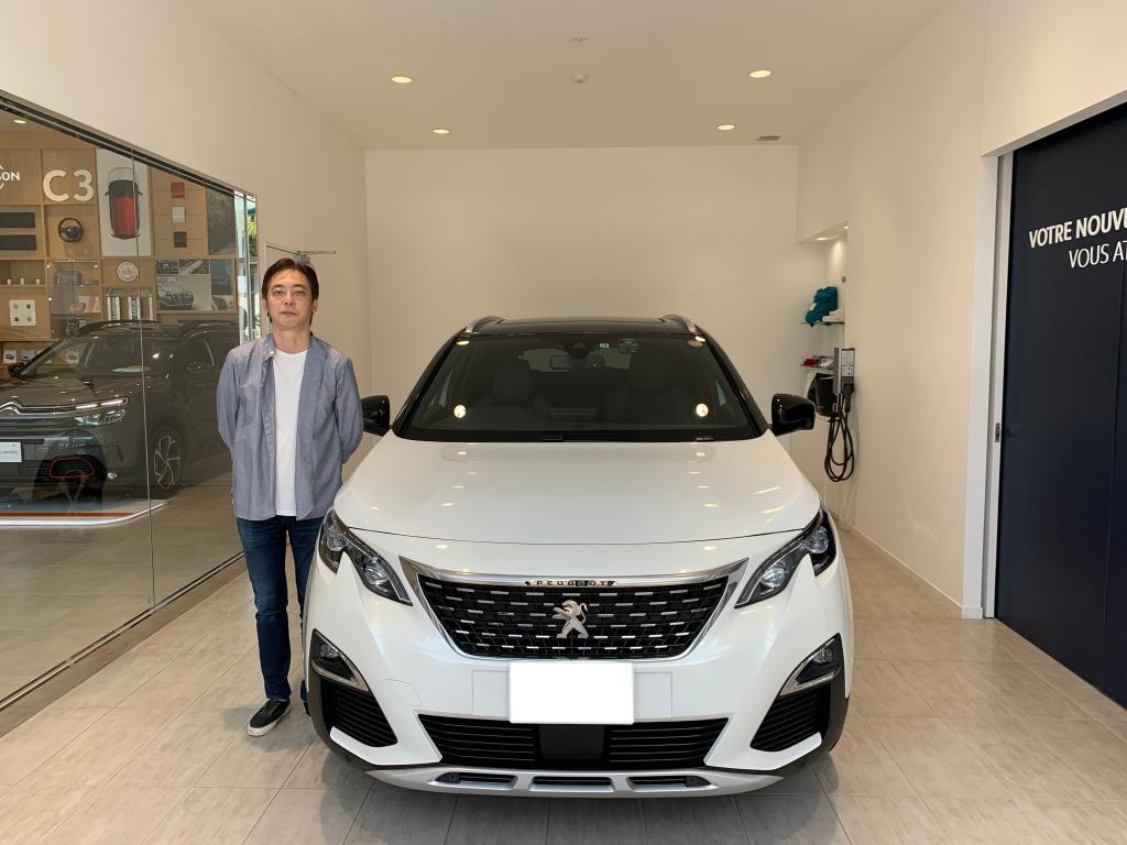 New 3008 GT Line BlueHDi 納車式