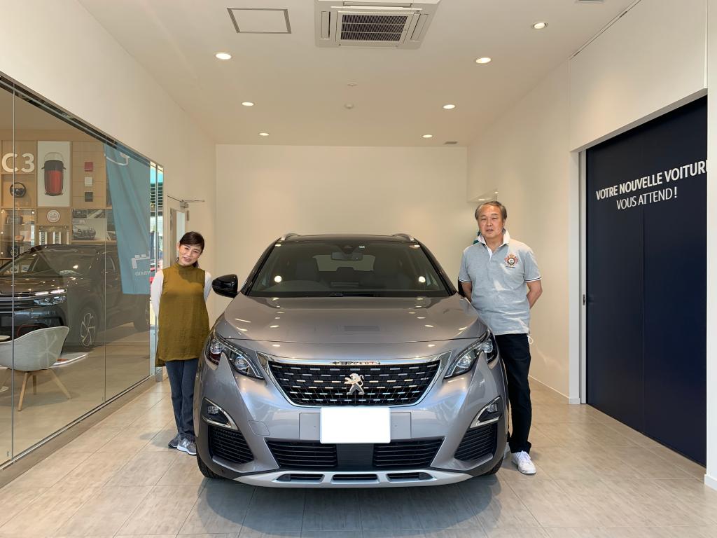 New 5008 GT LINE BlueHDi納車式
