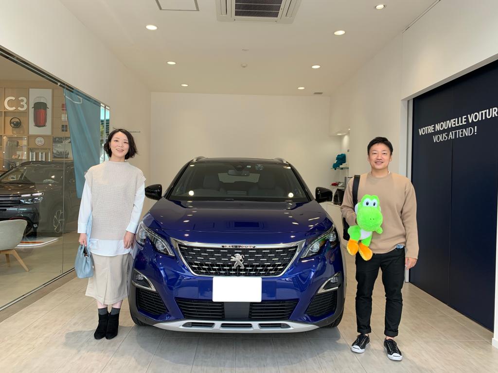 New 3008 GT Line BlueHDi 納車式