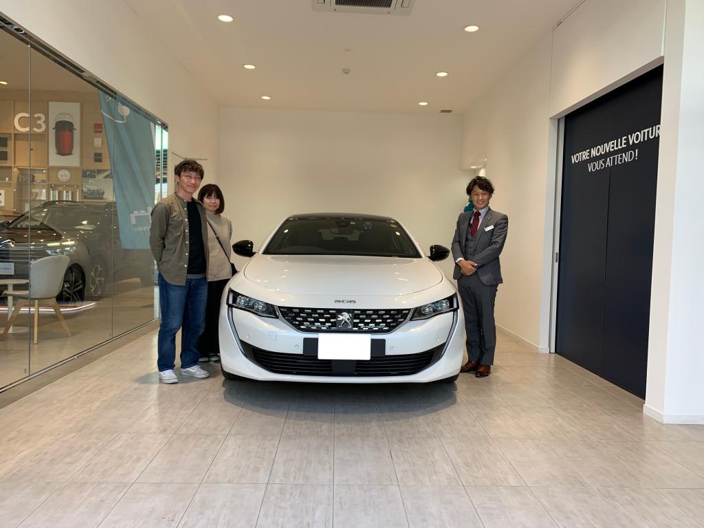 New 508 GT BlueHDi納車式