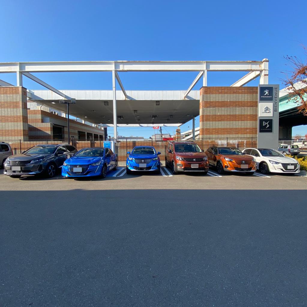 プジョー福岡　試乗車　エクステリア