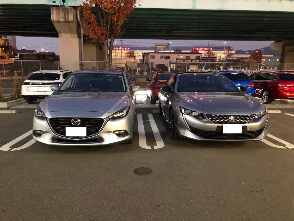 PEUGEOT　508　納車式。