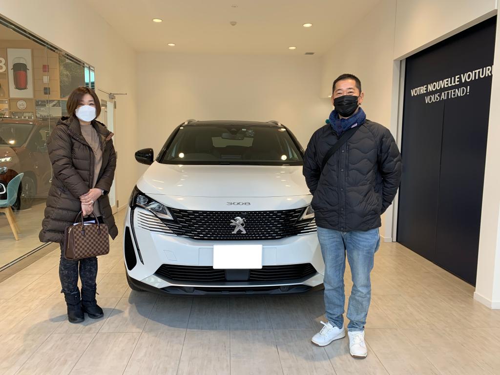 New 3008 GT BlueHDi 納車式