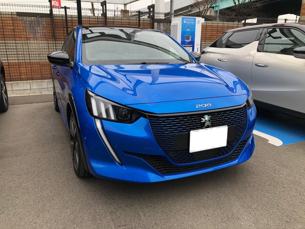 PEUGEOT　e208　試乗感。