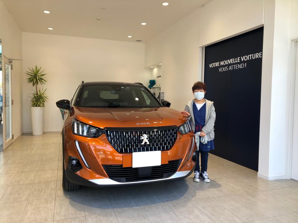 PEUGEOT　2008　納車式。