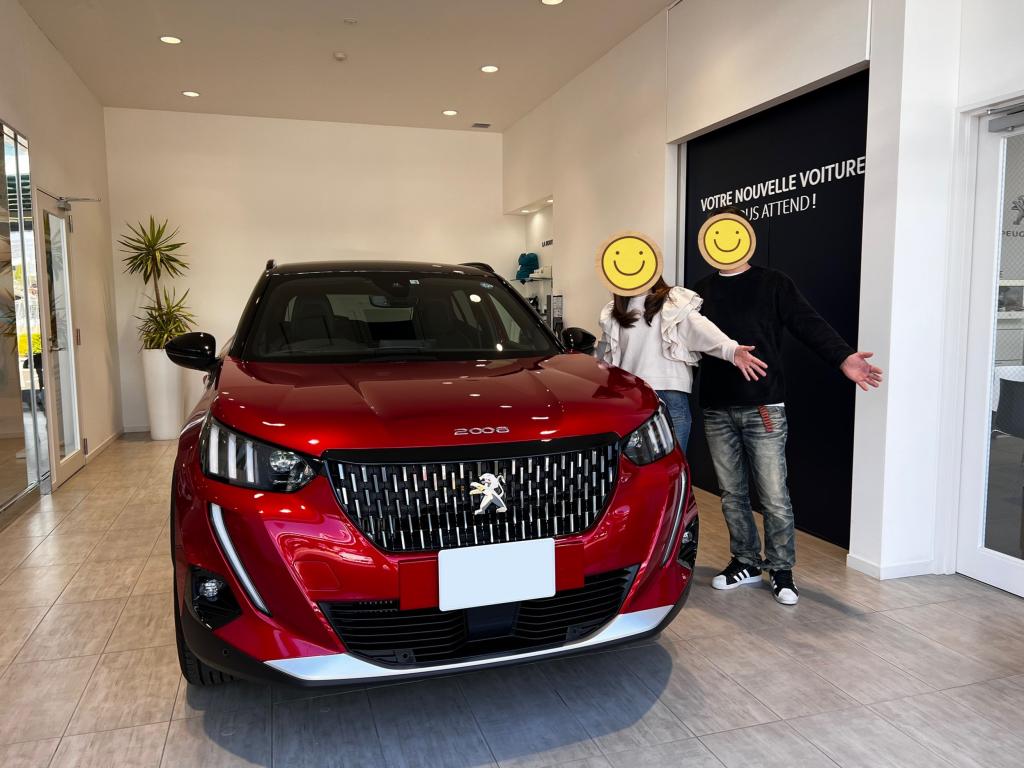 PEUGEOT　２００８　納車式