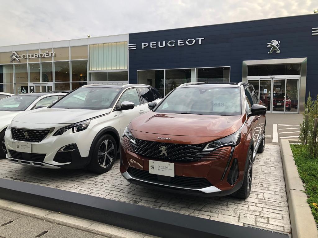 PEUGEOT208　・　PEUGEOT5008エクステリア