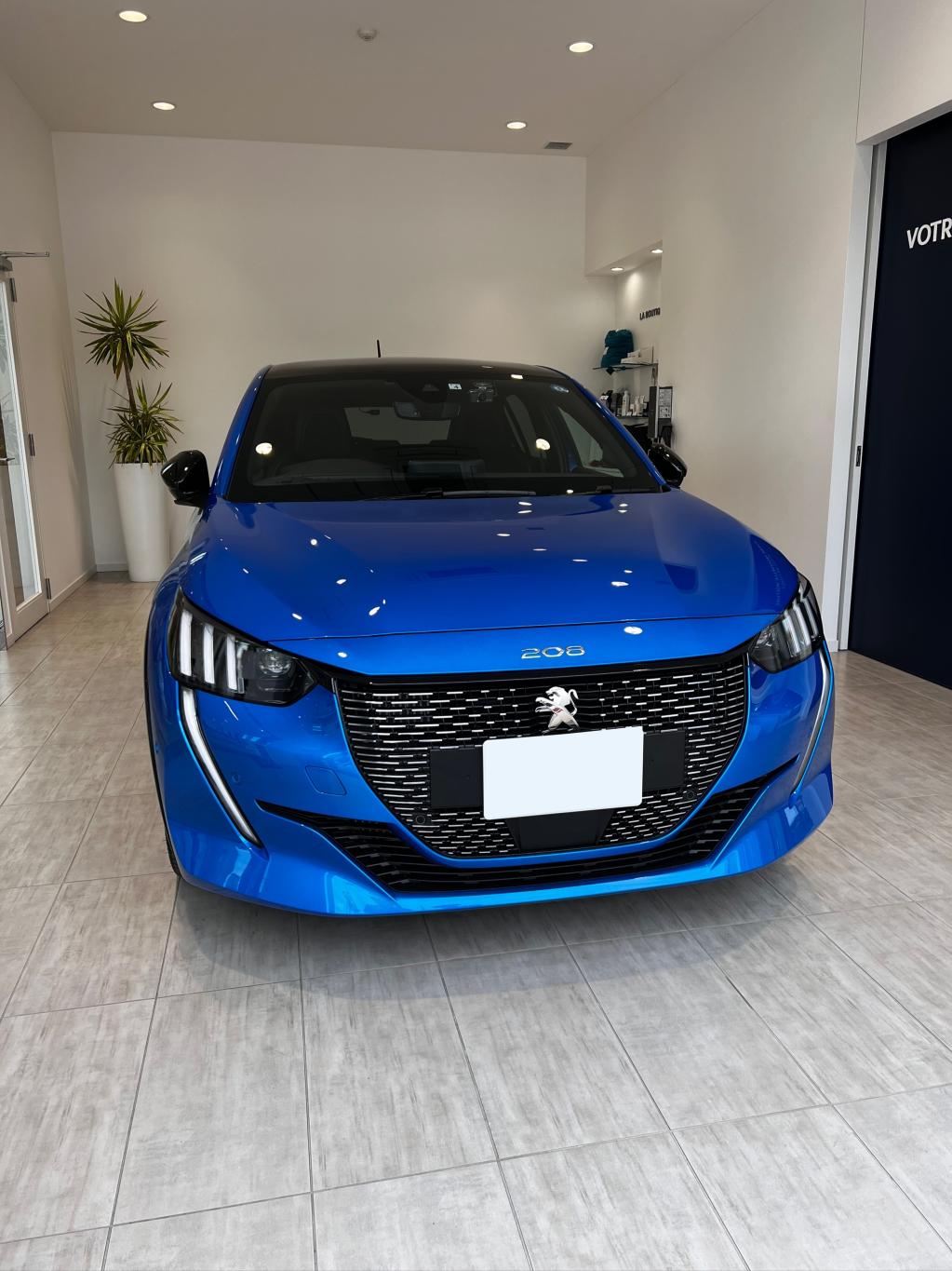 PEUGEOT 208　納車式