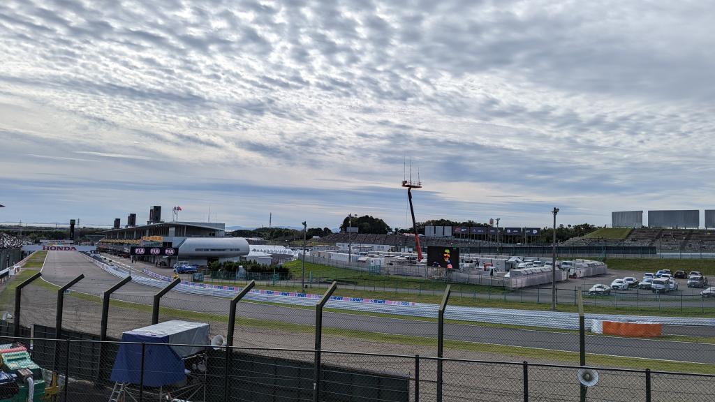 F1日本GP観戦　day2　FP3～予選