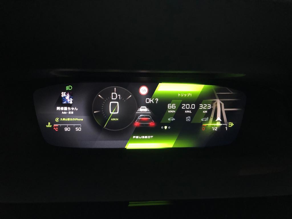 PEUGEOT　308SW 試乗感。