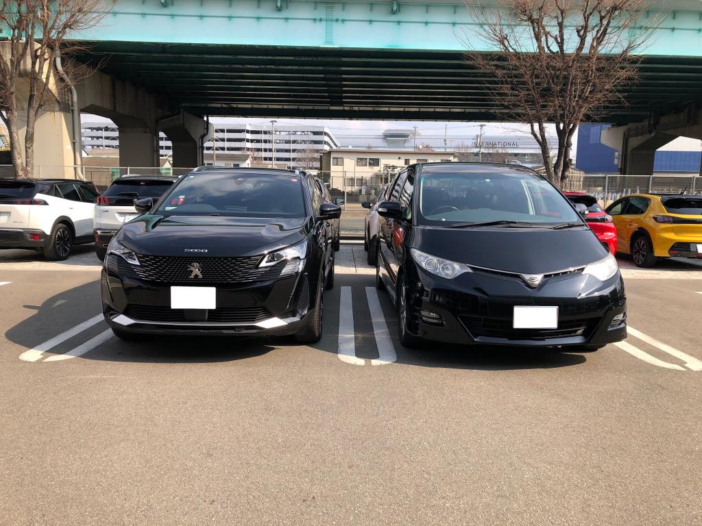 PEUGEOT　5008　納車式。