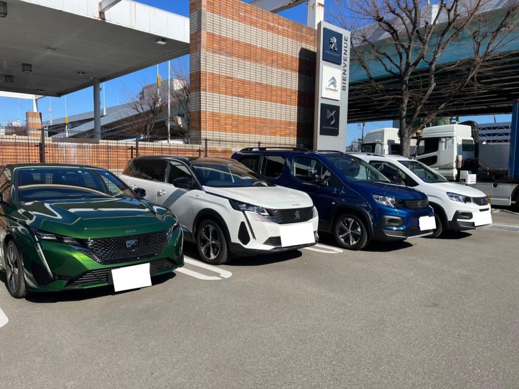 PEUGEOT　試乗車！！
