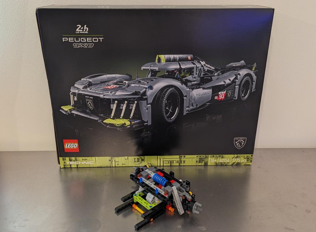 PEUGEOT 9X8のレゴ制作Part2