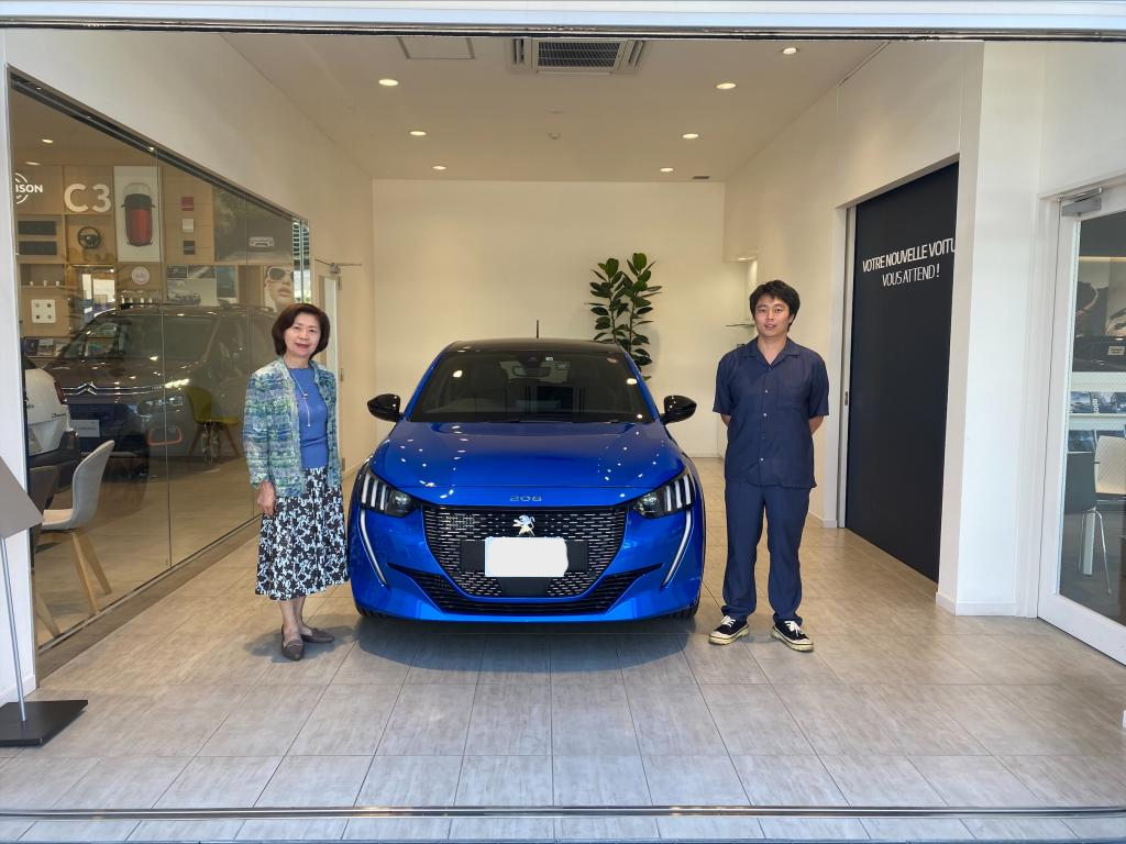 208をご納車させて頂きました✨💐（オーナーボイス）