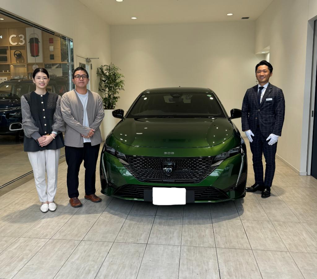 308 GT BlueHDi　ご納車致しました