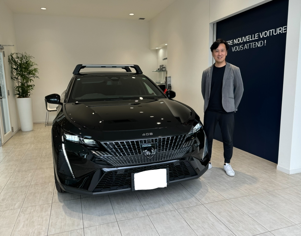 408 GT 　納車致しました。