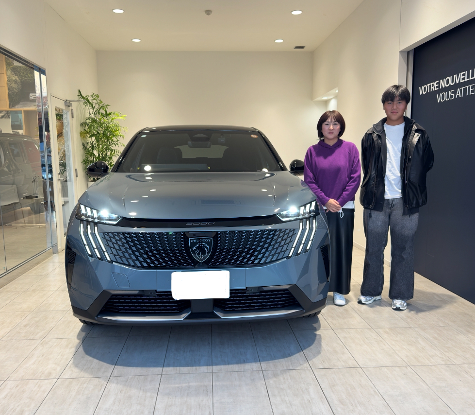 【納車式】3008 GT Hybrid Alcantara Package