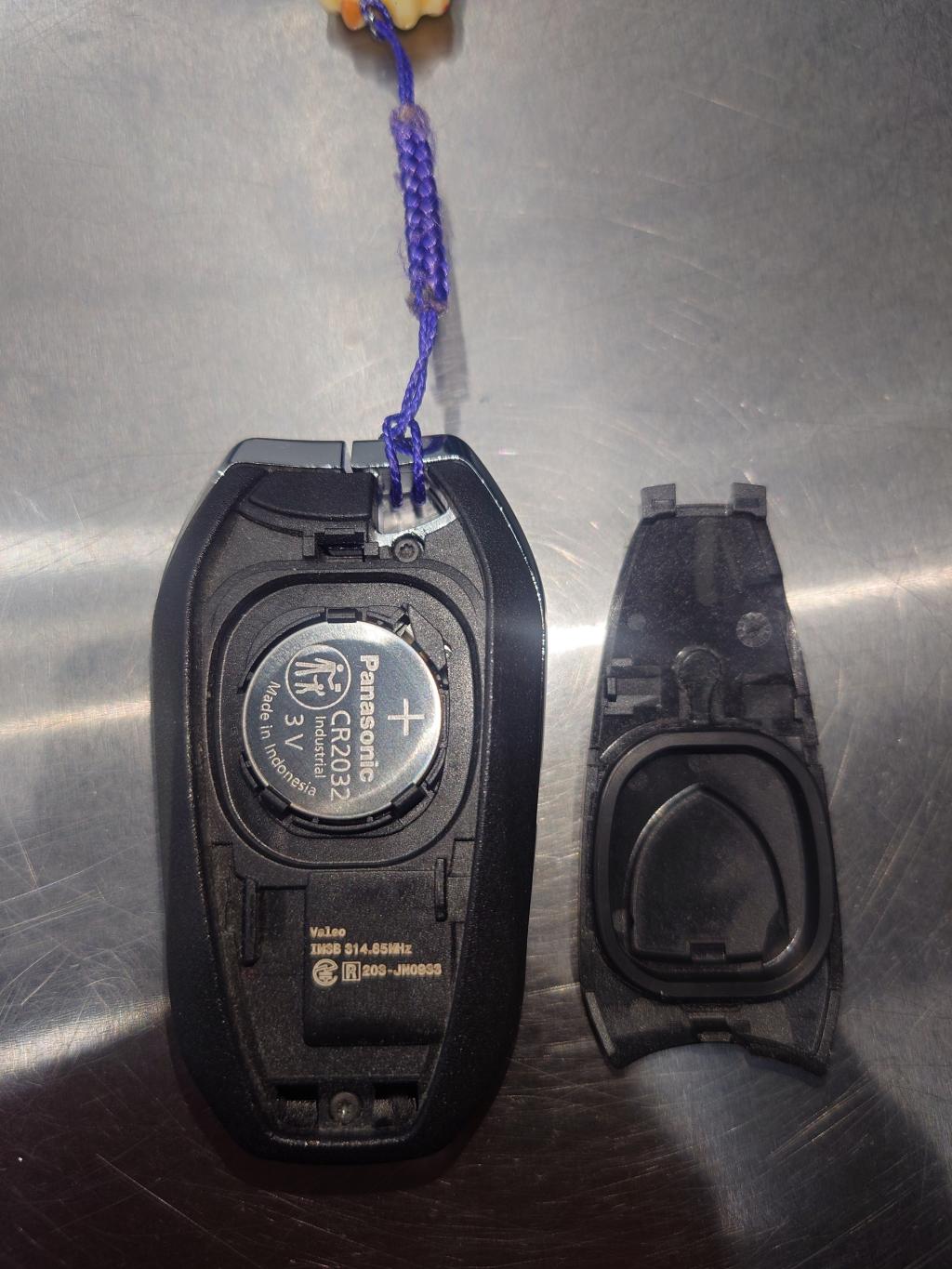 キーバッテリー交換