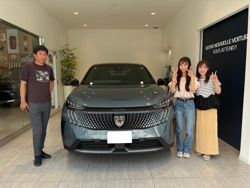 NEW3008　納車式🚗
